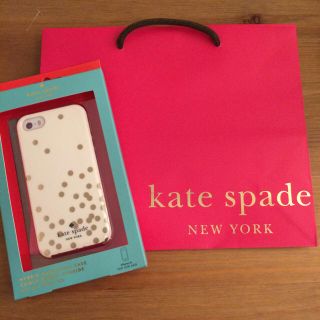 ケイトスペードニューヨーク(kate spade new york)のKate♠️iPhone5/5s新品(iPhoneケース)