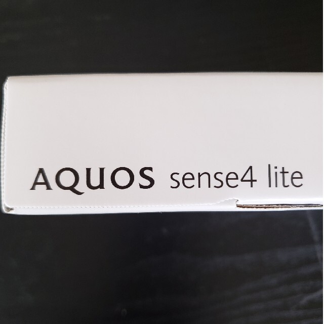 AQUOS　sense4　lite　simフリーモバイル新品 3