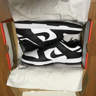 ナイキ(NIKE)のNIKE DUNK LOW RETRO Black White 26.0cm(スニーカー)