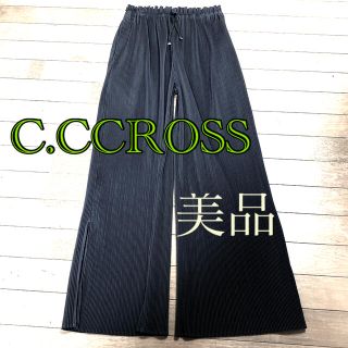 シーシークロス(C.C.†CROSS)のワイドパンツ　C.C.CROSS 黒（すみ黒）(その他)