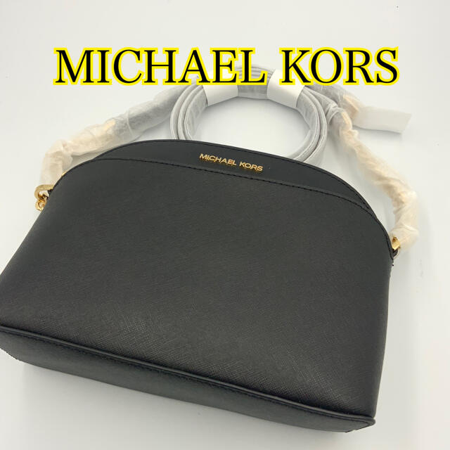 25cm【新品】MICHAEL KORS ショルダーバッグ ブラック