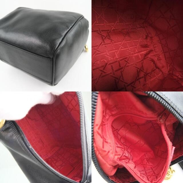 Dior(ディオール)のクリスチャンディオール      カーフ     黒   レディー レディースのバッグ(ハンドバッグ)の商品写真