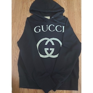 グッチ(Gucci)の所長さん専用値下げGUCCI  フーデッドスウェットシャツ ロングTシャツ(パーカー)