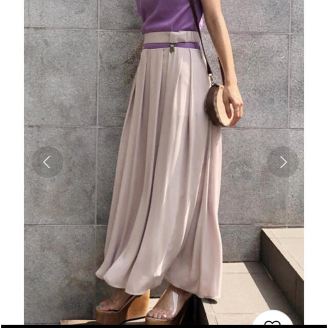 Ameri VINTAGE(アメリヴィンテージ)のSELINA SUSPENDER SKIRT レディースのスカート(ロングスカート)の商品写真