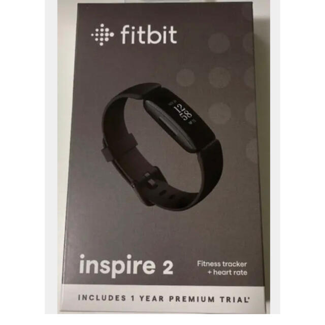 【新品未開封】Fitbit inspire 2  黒トレーニング/エクササイズ