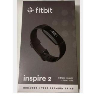 【新品未開封】Fitbit inspire 2  黒(トレーニング用品)