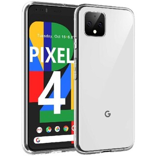 Google pixel 4a5G クリアケース TPU シリコン(Androidケース)