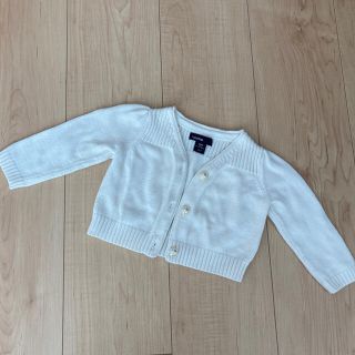 ベビーギャップ(babyGAP)のベビーgap カーディガン　ボレロ風　70(カーディガン/ボレロ)