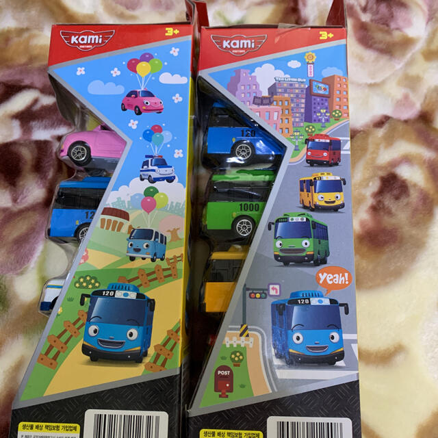 韓国　おもちゃ　タヨバス　2点 キッズ/ベビー/マタニティのおもちゃ(電車のおもちゃ/車)の商品写真