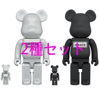 メディコムトイ(MEDICOM TOY)のoasis be＠rbrick white&black 100%&400%セット(その他)