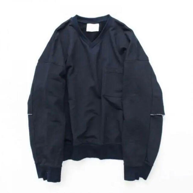 最上の品質な stein DIVIDE SLEEVE V NECK SWEAT LS | www