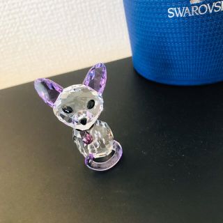 スワロフスキー(SWAROVSKI)の新品★スワロフスキー　子猫シリーズ　シャムネコ　★フィオナ(置物)