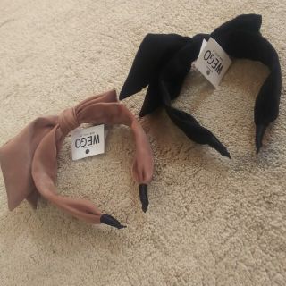 ⚠️黒のみ⚠️ウィゴー カチューシャ 未使用(カチューシャ)