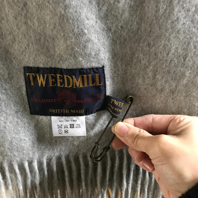SLOBE IENA(スローブイエナ)のイエナスローブで購入　TWEEDMILL 未使用マフラー レディースのファッション小物(マフラー/ショール)の商品写真