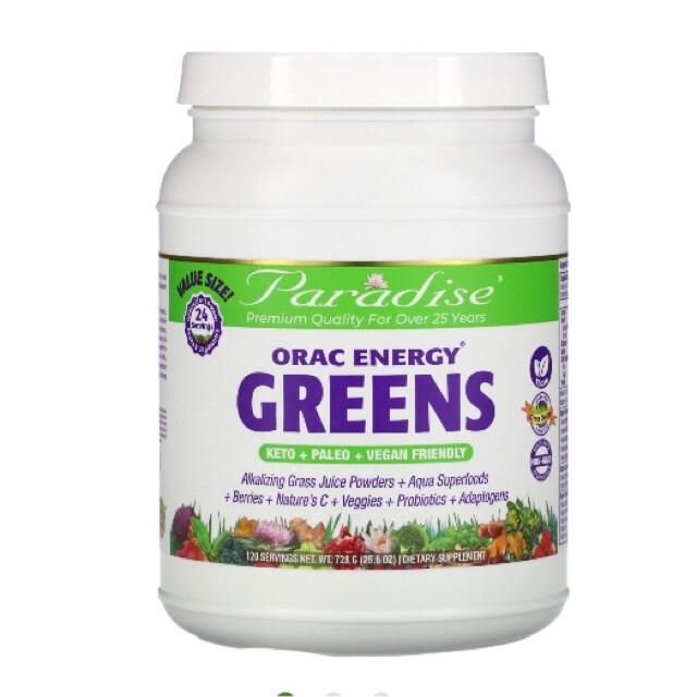 パラダイスハーブ　ORAC ENERGY GREENS 🌿 食品/飲料/酒の健康食品(青汁/ケール加工食品)の商品写真