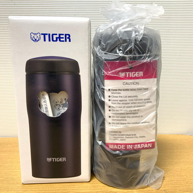 TIGER(タイガー)のタイガー 魔法瓶 ステンレスボトル 360ML マットネイビー インテリア/住まい/日用品のキッチン/食器(タンブラー)の商品写真