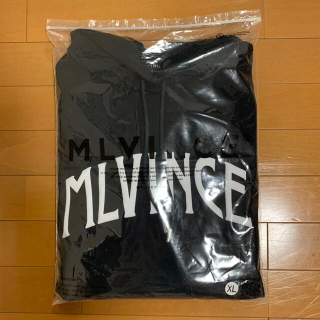 MLVINCE ARCH LOGO HOODY XL BLACK SUPREME