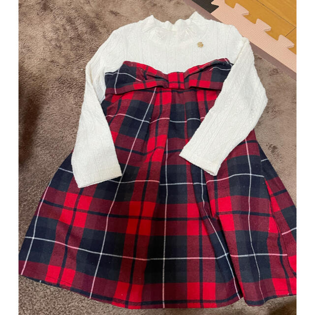 petit main(プティマイン)のプティマイン  キッズ/ベビー/マタニティのキッズ服女の子用(90cm~)(ワンピース)の商品写真