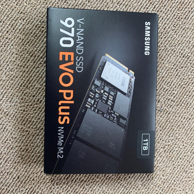 SAMSUNG 970 EVO Plus  NVMe M.2 SSD 1TB新品PC周辺機器