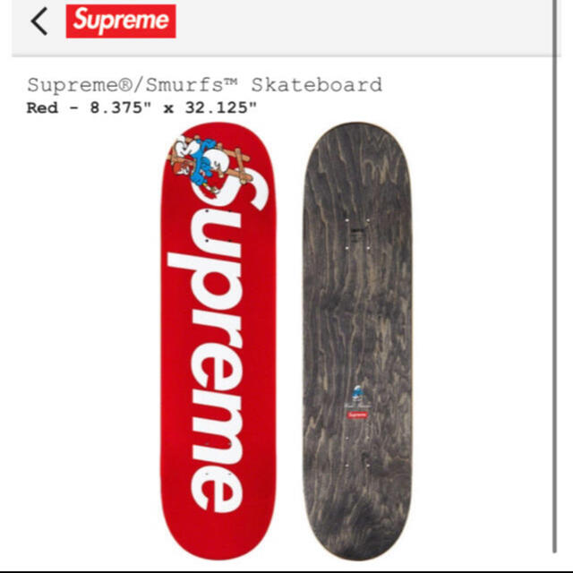Supreme Smurfs Skateboard スマーフ デッキ ブラック - nghiencuudinhluong.com