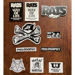 ダブルタップス(W)taps)のPHILOSOPHY RATS wtaps BULLINK ステッカーセット(その他)