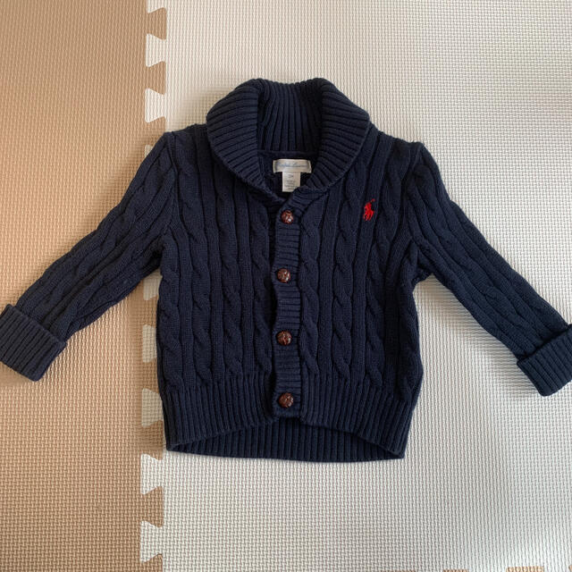 POLO RALPH LAUREN(ポロラルフローレン)のラルフローレン　カーディガン　セーター　Ralph Lauren キッズ/ベビー/マタニティのベビー服(~85cm)(ニット/セーター)の商品写真