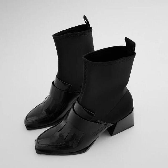 完売品】ZARA ザラ ソフトソックス ブーツ 36 【希少サイズ】