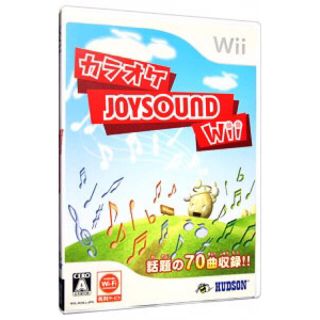 ニンテンドウ(任天堂)の任天堂 Wii カラオケ JOYSOUND ゲームソフト ゲームカセット(家庭用ゲームソフト)