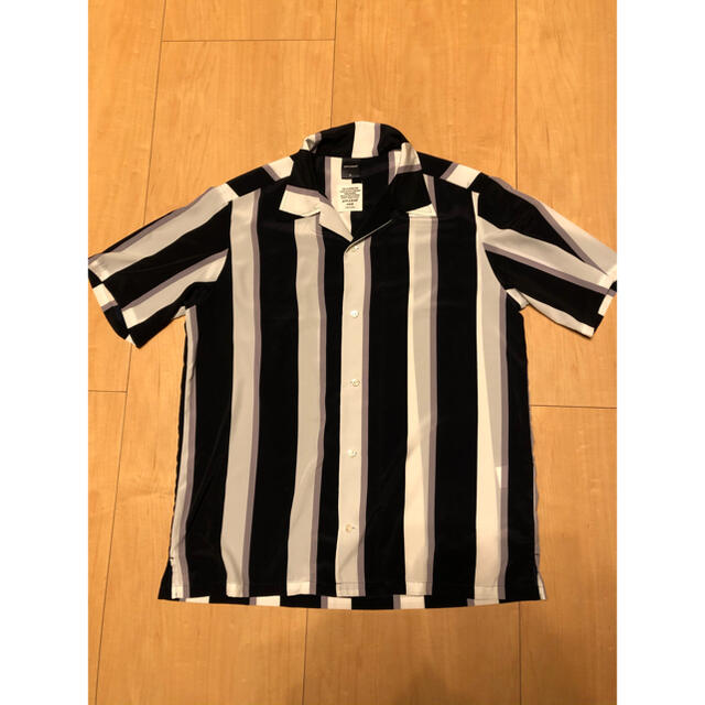 APPLEBUM(アップルバム)のアップルバム半袖シャツ APPLEBUM Wide Stripe アロハシャツ  メンズのトップス(Tシャツ/カットソー(半袖/袖なし))の商品写真