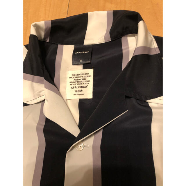 APPLEBUM(アップルバム)のアップルバム半袖シャツ APPLEBUM Wide Stripe アロハシャツ  メンズのトップス(Tシャツ/カットソー(半袖/袖なし))の商品写真