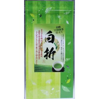 高級抹茶入り白折100g　1袋　玉露の篠茎(しの）や高級宇治抹茶をブレンド(茶)