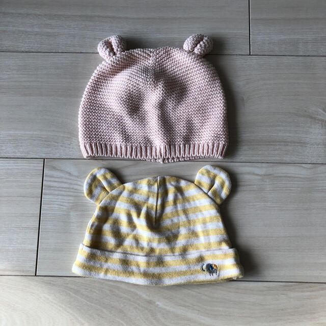 babyGAP(ベビーギャップ)のテテ様専用♡Baby帽子ピンクのみ キッズ/ベビー/マタニティのこども用ファッション小物(帽子)の商品写真