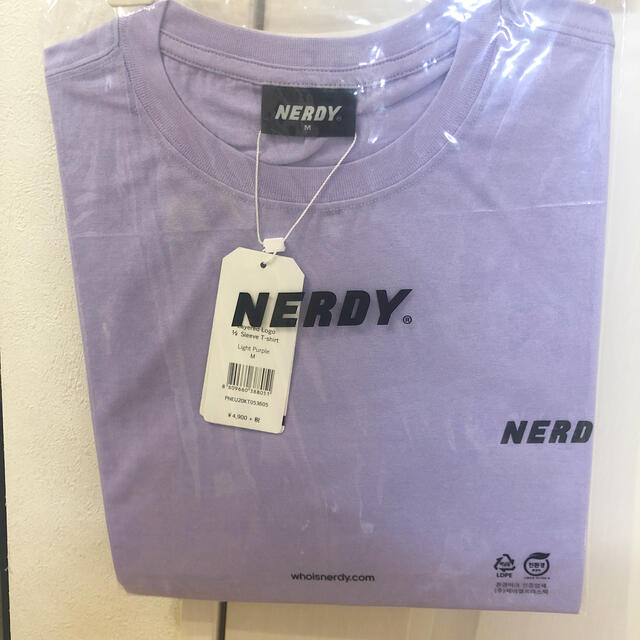 新品 ノルディ nerdy 紫 Tシャツの通販 by ぽんs shop｜ラクマ