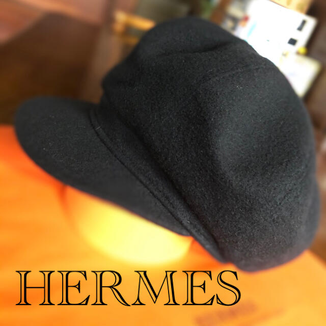 レディースHERMES ★カシミヤキャスケット【正規品】