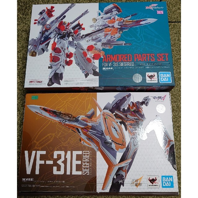 Bandai Dx超合金マクロスデルタvf 31e Vf 31s用アーマードパーツセット２点の通販 By ネオン掘り出し物珍道中 バンダイならラクマ