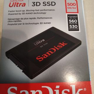 サンディスク(SanDisk)のmist様専用　SSD 500GB(PC周辺機器)