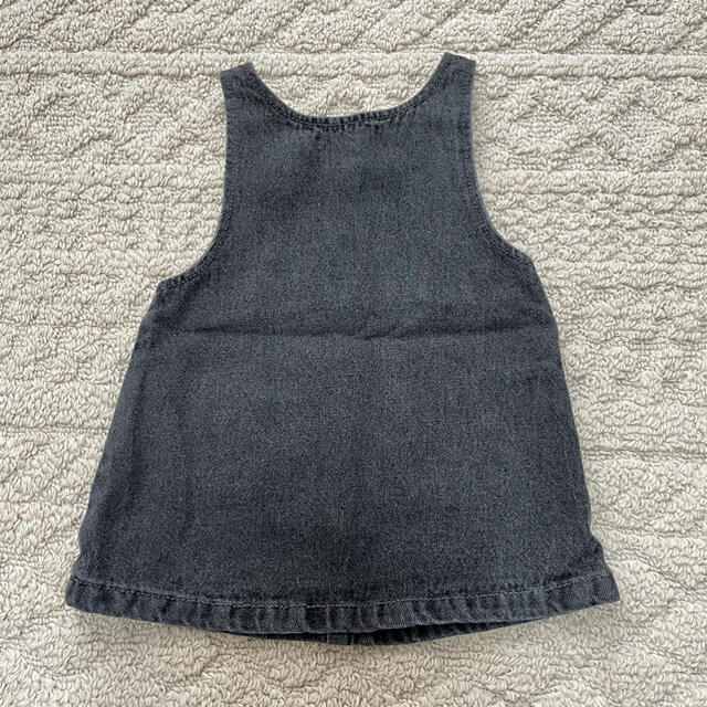 ZARA KIDS(ザラキッズ)のzara baby デニムワンピース ジャンパースカート キッズ/ベビー/マタニティのベビー服(~85cm)(ワンピース)の商品写真