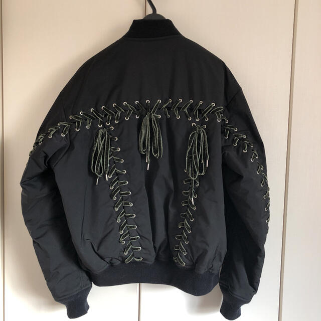 G.V.G.V.(ジーヴィジーヴィ)のG.V.G.V - LACE UP MA-1 BLOUSON レディースのジャケット/アウター(ブルゾン)の商品写真