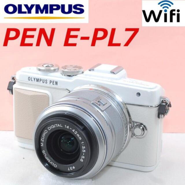 OLYMPUS PEN E-PL7 レンズセット ミラーレス一眼カメラ