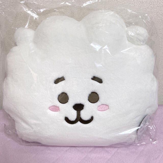 【完売品】RJ パステルカラーふわふわビッグクッション  BT21