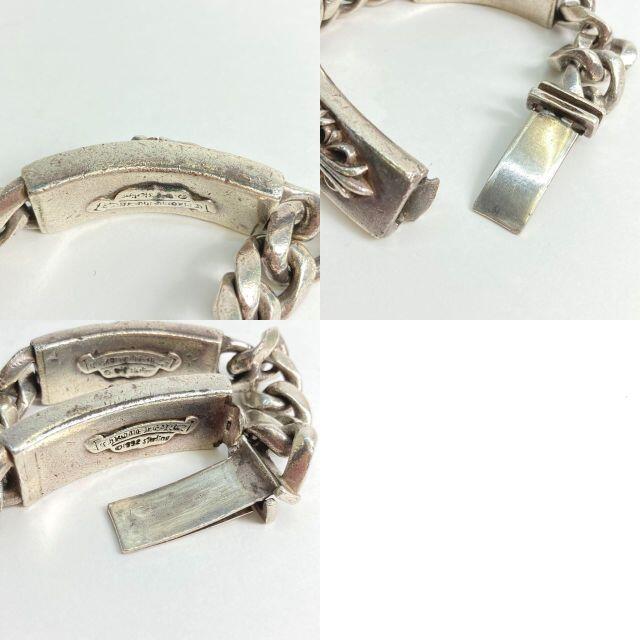Chrome Hearts - クロムハーツ ダブルIDブレスレット フローラル Chrome Hearts - クロムハーツ ダブルIDブレスレット フローラル