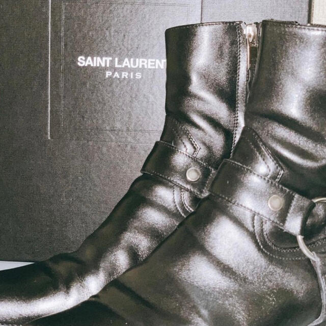 Saint Laurent(サンローラン)の[美品]サンローラン リングブーツ メンズの靴/シューズ(ブーツ)の商品写真