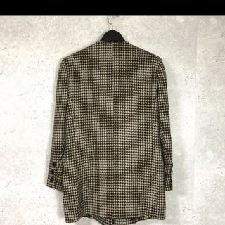 希少品 givenchy 千鳥格子柄ノーカラージャケット