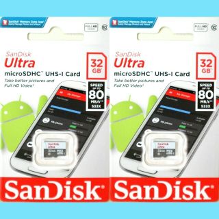 サンディスク(SanDisk)の2枚セット　サンディスク　microSDカード　32GB  マイクロSD(その他)