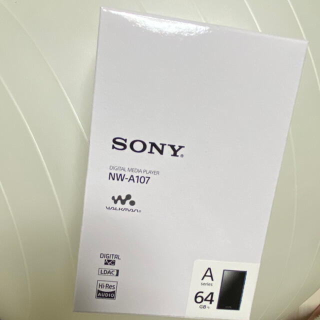 ソニー ウォークマン 64GB Aシリーズ NW-A107