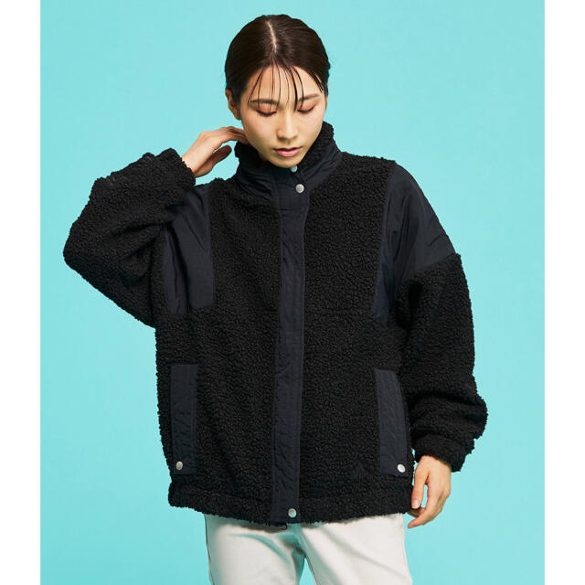 adidas(アディダス)の◆専用◆adidas新品 3ストライプシェルパジャケット❤︎ブラック❤︎L レディースのジャケット/アウター(ブルゾン)の商品写真