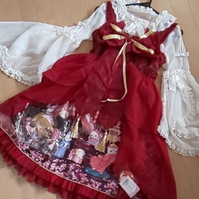 【タグ付新品未使用】ToAlice ワンピース チャイナ中華和風和服和ロリ着物袴