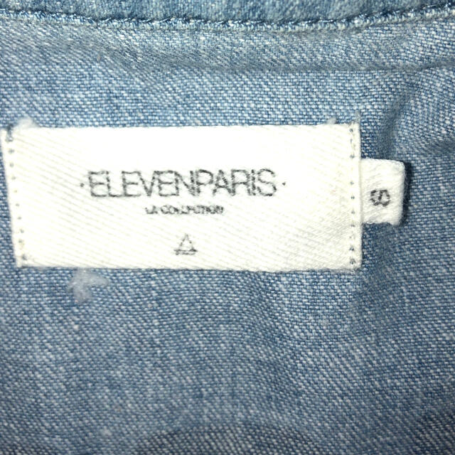 ELEVEN PARIS(イレブンパリ)のELEVEN PARIS イレブンパリ　デニムシャツ メンズのトップス(シャツ)の商品写真