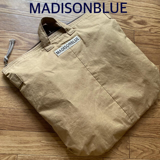 MADISONBLUE(マディソンブルー)の希少【MADISONBLUE 】HELMET BAG WAXED CLOTH レディースのバッグ(トートバッグ)の商品写真