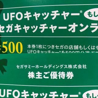 セガ(SEGA)のセガサミーホールディングス株主優待　500円✖️4枚(その他)